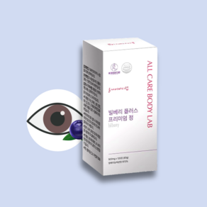 올케어바디랩 빌베리 눈영양제 안토시아닌 눈건강 120정, 1개
