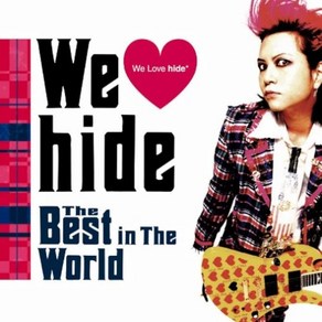 HIDE 히데 We Love hide~The Best in The Wold~ 앨범 CD