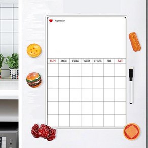 메모보드 보드판 이동식스탠드 월간자석보드A 달력보드, 화이트