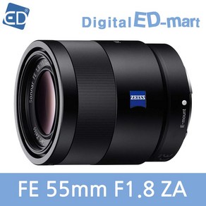 [소니정품] FE 55mm F1.8 ZA 렌즈 (후드포함) +MCUV필터+포켓융 / ED, 01 FE 55mm F1.8 ZA 렌즈 (후드포함)