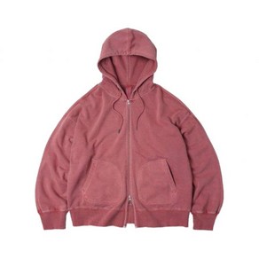 국내매장상품 FRIZMWORKS 프리즘웍스 후드집업 OG PIGMENT DYEING HOOD ZIPUP PARKA _ PINK 359193