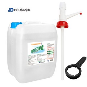 크린콜 방역 살균소독제 바이오크린콜20L+펌프+오프너, 1개