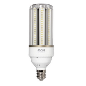 포커스 신광 LED 보안등 투명 E39 55W, 주광색, 1개