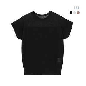 [LBL] ○25SS NEW 시스루블록 홀가먼트 니트 3종