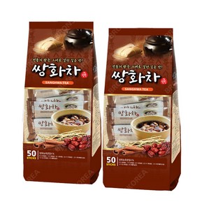 지노 쌍화차 50T (100T) 일회용 전통차 스틱 대추생강차