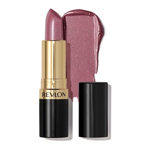 REVLON Lipstick Supe Lustous Lipstick Ceamy F REVLON 립스틱 슈퍼 러스트러스 립스틱 부드럽고 풍성해 보이는 입술을 위한 크리미, 467 플럼 베이비, 4g, 1개