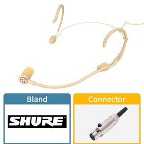 벨렌 BELEN DA6065S 슈어 무선마이크 SHURE 헤드셋마이크, SHURE 4핀