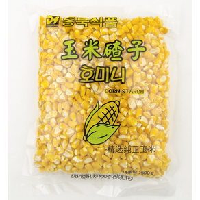 천구중국식품 찐호미니 옥수수쌀 500g(큰알), 3개