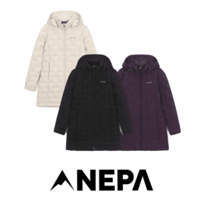 [백화점 매장판] 네파 NEPA 여성 투브 미드 다운자켓 점퍼 겨울 롱패딩 여성패딩 점퍼 여성점퍼 여자롱 패딩