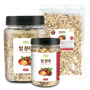 드랍쉽 5~10mm 밤 분태(국산) 모음, 5~10mm 밤 분태[국산] 300gX2개, 1개