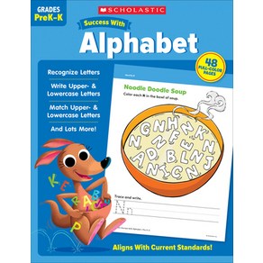 (영문도서) Scholastic Success with Alphabet Paperback