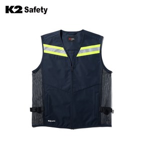 K2 Safety 써머 (ICE) 베스트 PMM21600 조끼 작업복 단체복 근무복 워크웨어 오피스웨어 쿨조끼, 1개