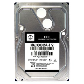 3.5인치 하드디스크 8TB 에프쓰리 HDD SATA3 7200RPM 128MB 8테라, MAL38000SA-T72