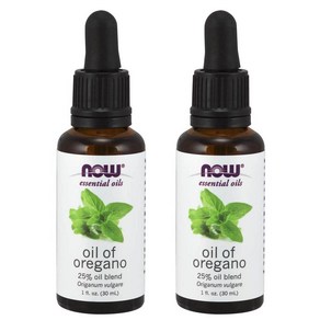 NOW Oregano Oil 나우푸드 에센셜 오일 오레가노 아로마오일 30ml (1 fl oz) 2팩