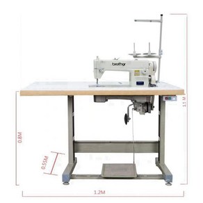 공업용 세탁소 미싱기 재봉틀 고속 전기 의류 수선 공업용미싱 재봉기, 6150 머신 헤드 모터+플레이트