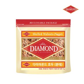 (주)동서 다이아몬드 호두 분태1kg 업소 토핑 제과용, 1kg, 1개