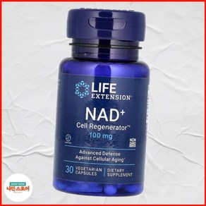 라이프익스텐션 NAD 세포 재생제 100mg 30개 캡슐, 라이프익스텐션 NAD 세포 재생제 100mg 30개 캡, 1개, 30정