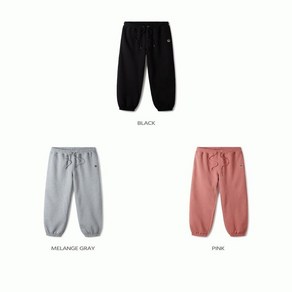 후아유 공용 스티브 헤드 패치 조거 팬츠 Steve Head Patch Jogge Pants WHTME3922U