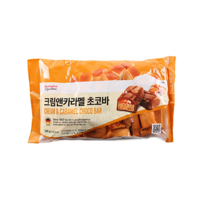 홈플러스시그니처 크림앤카라멜 초코바 500g, 1개