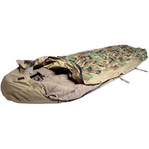 일본직발송 9. MIL-TEC 슬리핑백 커버 방수 . 투습 3층식 - WOODLAND Camo 위장 B005MYCLPG, One Size_One Colo, 100개, One Colo