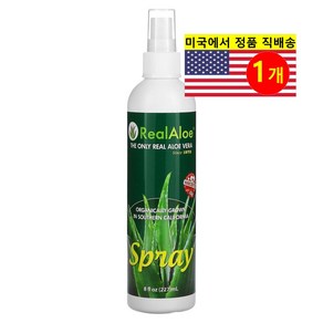 Real Aloe 애프터 선 케어 알로에 베라 스프레이, 227ml, 1개