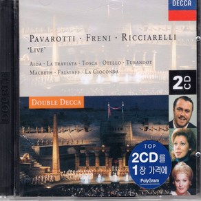 파바로티 -PAVAROTTI Live (2 CD)(미개봉 CD)