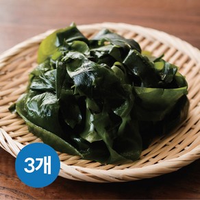 국내산 염장 쌈 다시마 생다시마, 3개, 300g