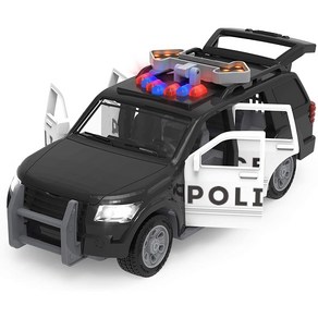 [드리븐] 디테일이 살아있는 주니어 경찰차 Driven by Battat -Micro Police SUV Toy Car with Lights and Sound