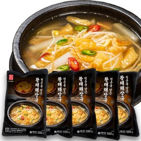 청춘을 담은 청담 황태해장국 600g (냉동), 5개