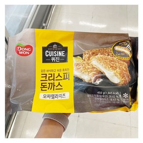 동원 퀴진크리스피돈까스모짜렐라치즈, 150g, 3개