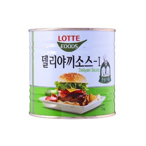 (무)롯데데리야끼소스 2kgX6개, 6개, 2kg