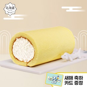 북해도스위트코리아 폭식폭식부드러운 오리지널롤케이크, 340g, 1개