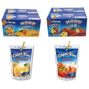 카프리썬 오렌지 200ml x 20p + 사과 200ml x 20p, 1세트