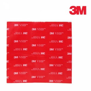 3M 4910 하이패스 부착 투명 양면테이프 10cm x 10cm, 1개