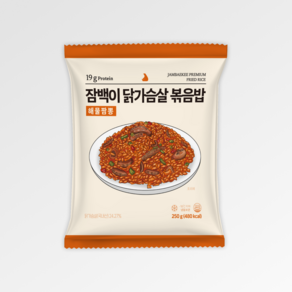 잠백이 닭가슴살 해물짬뽕맛볶음밥, 10개, 250g