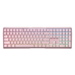 CHERRY MX3.0S RGB 기계식 유무선 키보드, 팽크, 갈축