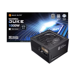 맥스엘리트 MAXWELL DUKE 1000W 80PLUS 플래티넘 풀모듈러 ATX3.1 PLATINUM PSU 파워서플라이