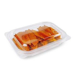 사각 샐러드 반찬 용기 소 뚜껑포함, 1개, 100세트, 206 검정