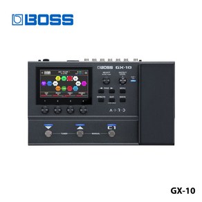 BOSS GX-10 기타 베이스 앰프 및 멀티 FX 프로세서 페달 GX 10, 1개