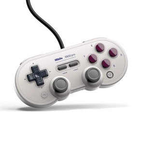 8Bitdo SN30 Po USB 게임패드(G 클래식 에디션)( 스위치//), 하나의, 1개, Single