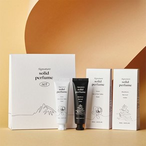 [특가]셀큐어 시그니처 솔리드 퍼퓸 세트 바르는 승무원 고체향수 30ml 세트한정상품, ★선물세트★_ TO000388, 1개
