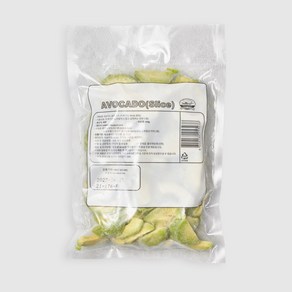 베리필드 냉동 아이스 아보카도 슬라이스 500g(페루산), 1개