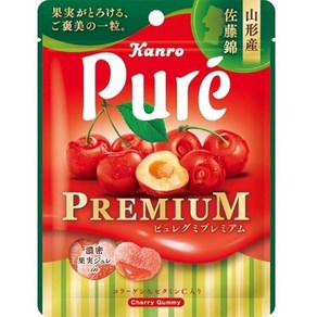 Kano 칸로 Pue 퓨레구미 체리 54g 일본간식 일본젤리, 1개