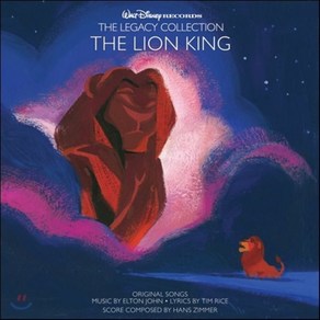 [CD] 애니메이션 `라이언 킹` 영화음악 (Walt Disney Records The Legacy Collection: The Lion King)