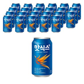 핫식스 오리지널 에너지 음료, 355ml, 24개