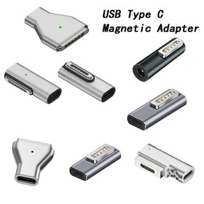 마그네틱 C타입 USB C PD 고속 충전 어댑터 표시등 맥세이프 맥북 프로 액세서리, 5)Fo Magsafe 2, 1개