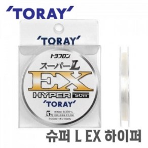 토레이-슈퍼 L EX HYPER 카본목줄 바다낚시 세민피싱, 1.7호, 1개