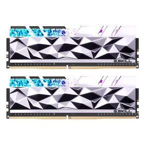 [G.SKILL] DDR4 PC4-28800 CL16 TRIDENT Z ROYAL Elite 실버 [32GB (16GB*2)] (3600), 2개