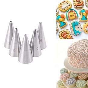 Small Witing Piping Tip Round Icing Tips Cookie Deco 작은 필기용 파이핑 팁 원형 아이싱 팁 쿠키 장식 팁 로얄 아이싱을 위한 세부, 1개, E