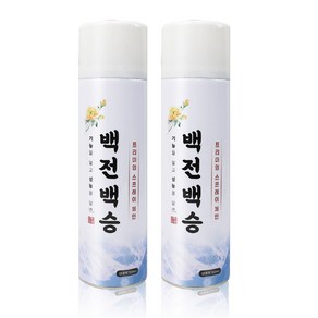 겨울철 필수템 백전백승 프리미엄급 스프레이체인 2개, 500ml